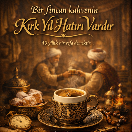 Bir fincan kahvenin 40 yıl hatırı vardır. Sözü Nereden Gelir