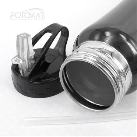 Fotomat Baskılı Su Matarası Suluk İç Dış Çelik Matara