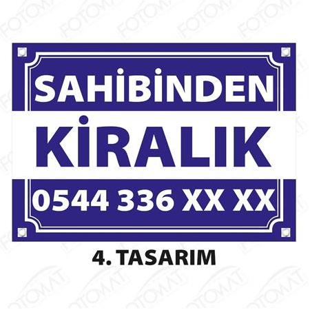 Fotomat Kiralık Afişi Brandası Bezi İlanı Vinil Baskı