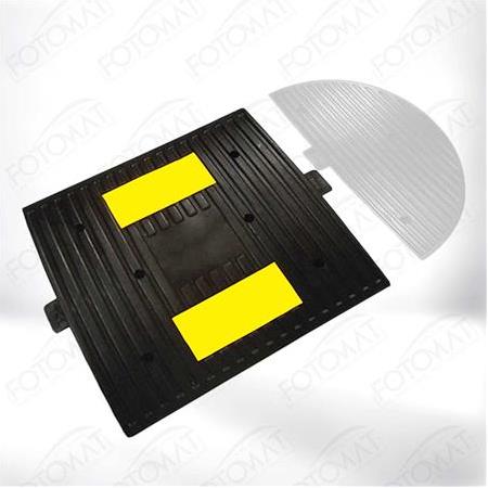 Kauççuk Kasis Hız Kesici Yol Kasisi 500x500x45mm