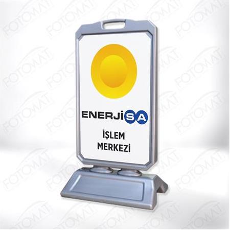 Fotomat Ayaklı Duba Tabela Reklam Panosu (Baskılı)