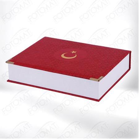 Fotomat İlim Seti Kuran-ı Kerim Bayrak Kutulu Set