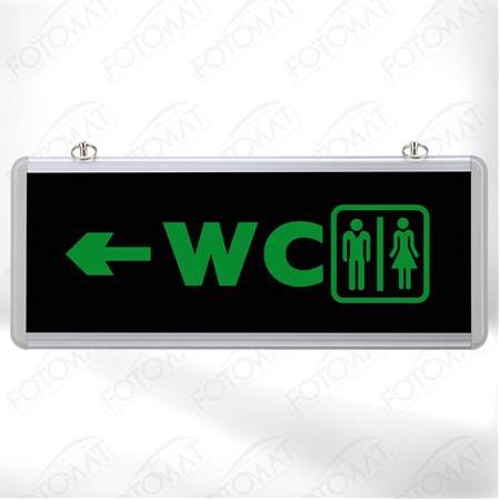 Fotomat SG012 Işıklı WC Yönlendirme Tabelası Levhası