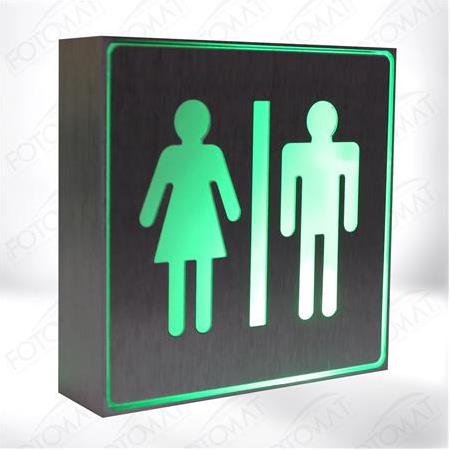 Fotomat S103 Mini WC Tuvalet Işıklı Yönlendirme Tabelası