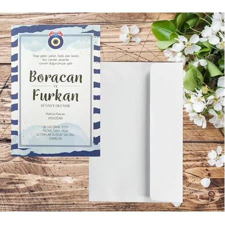 Fotomat Ezel Davetiye 2074 - Düğün Nişan Davetiyesi