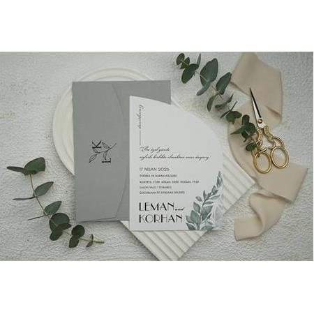 Fotomat 9273-2 Erdem Ekonom Düğün Nişan Davetiyesi