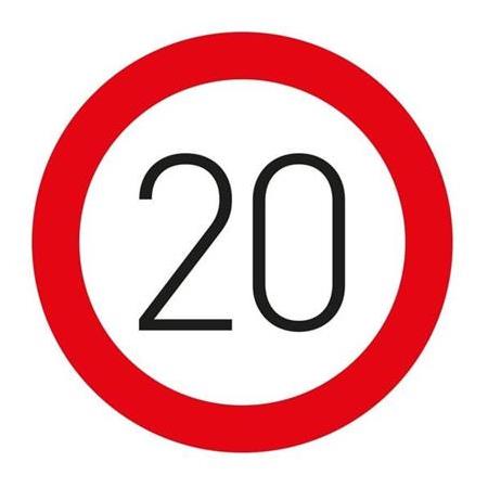 Fotomat Azami Hız Sınırlaması 20 40cm Sac Levha